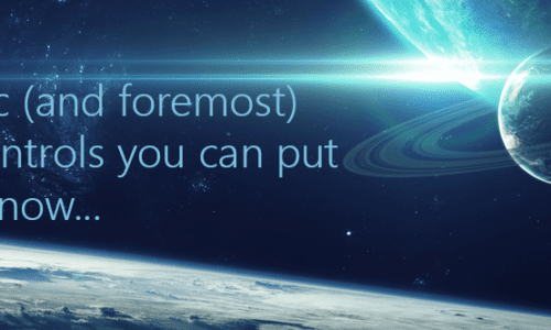 Taking cyber security back to basics – the simple things we forget