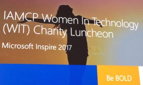 “There is no force equal to a woman determined to rise” – Microsoft Inspire